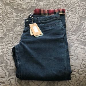 PrAna Denim Lined Boyfriend Jean